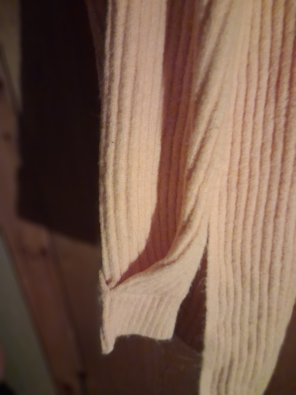 Missguided Cream Open-Front Ribbed Cardigan - Picture 2 of 3